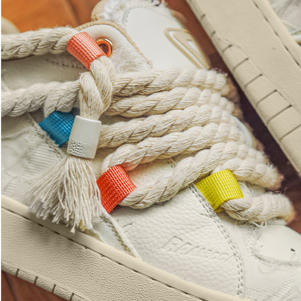 Street Worn Distressed Casual Shoes