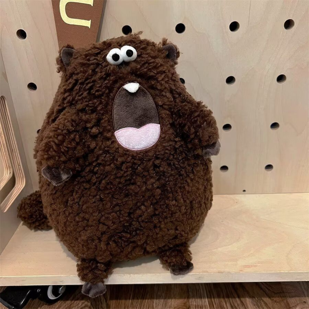 Screaming Groundhog Plushie Bag