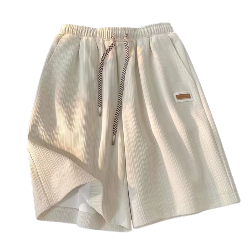 Summer Ice Silk Straight Leg Sports Shorts