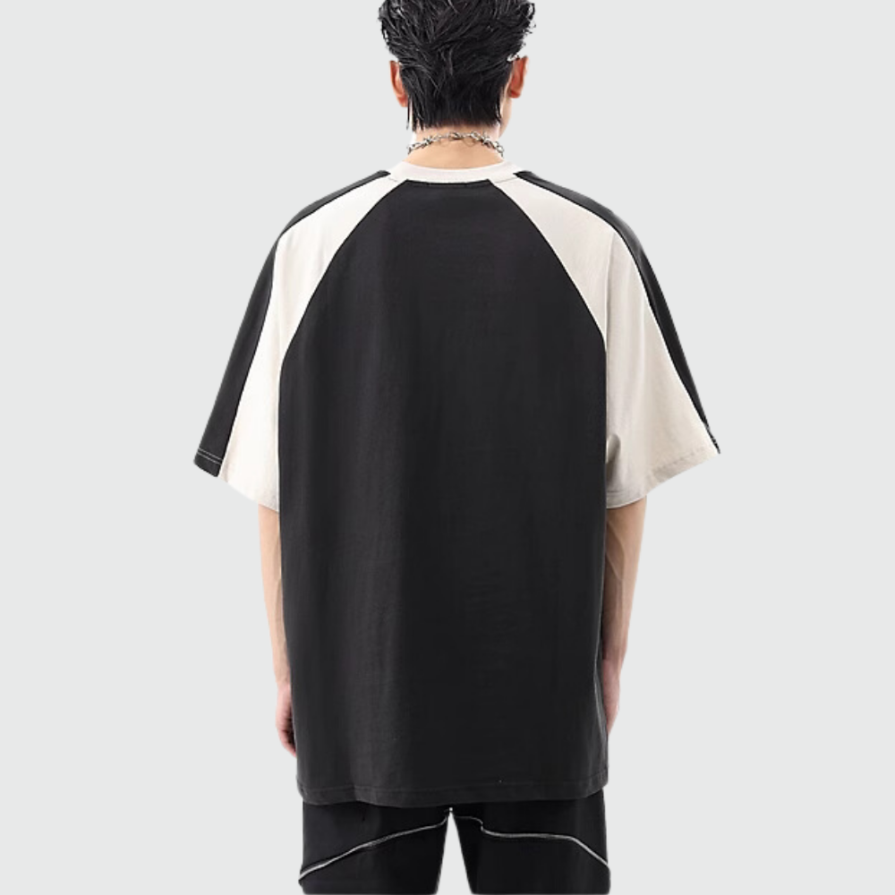 Vintage Raglan Sleeve Couple T-Shirt