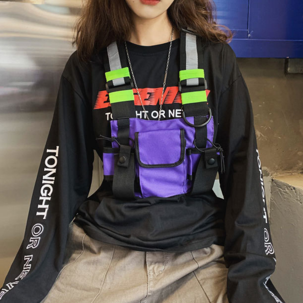 Functional Tactical Hip Hop Belt Bag