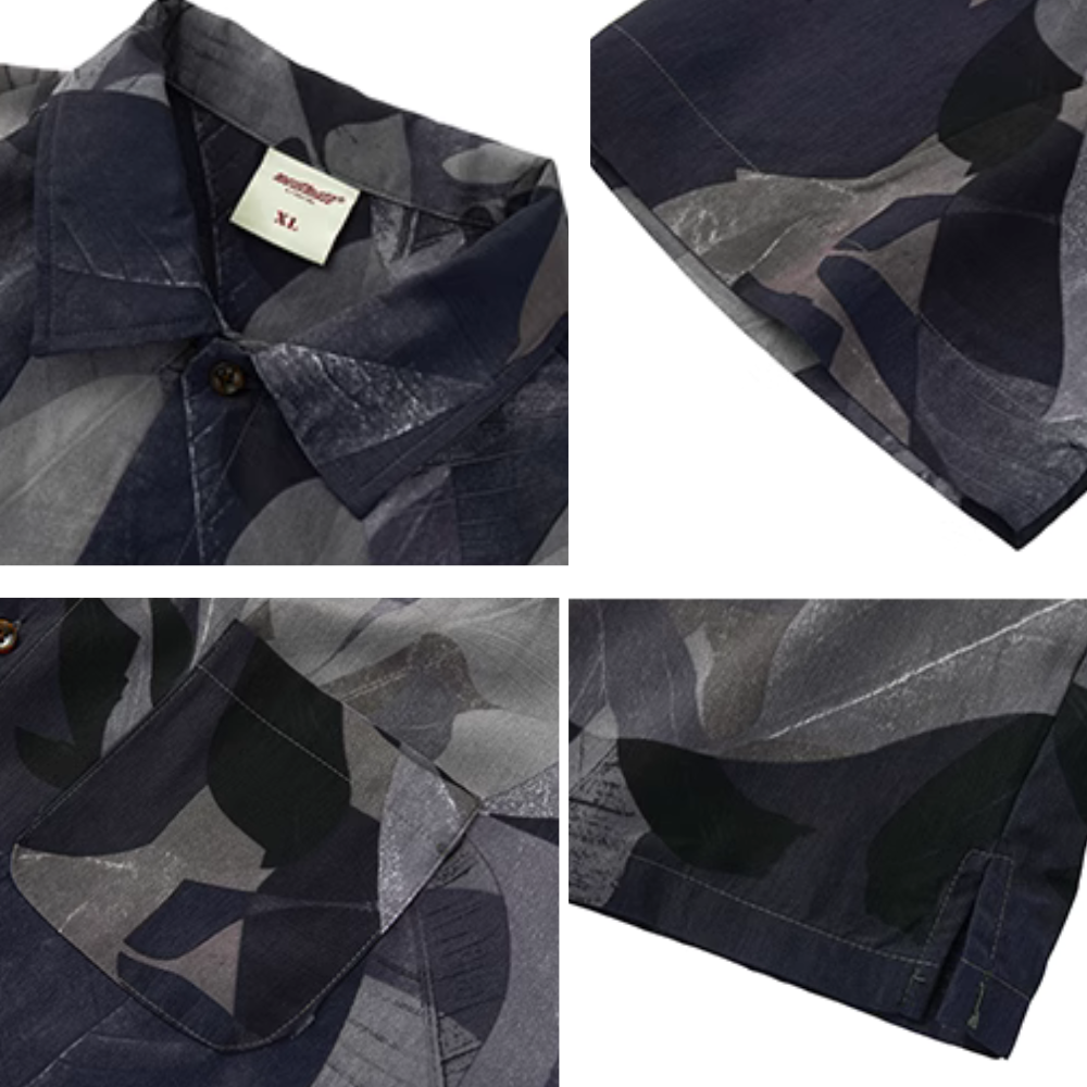 American Vintage Canvas Print Shirt