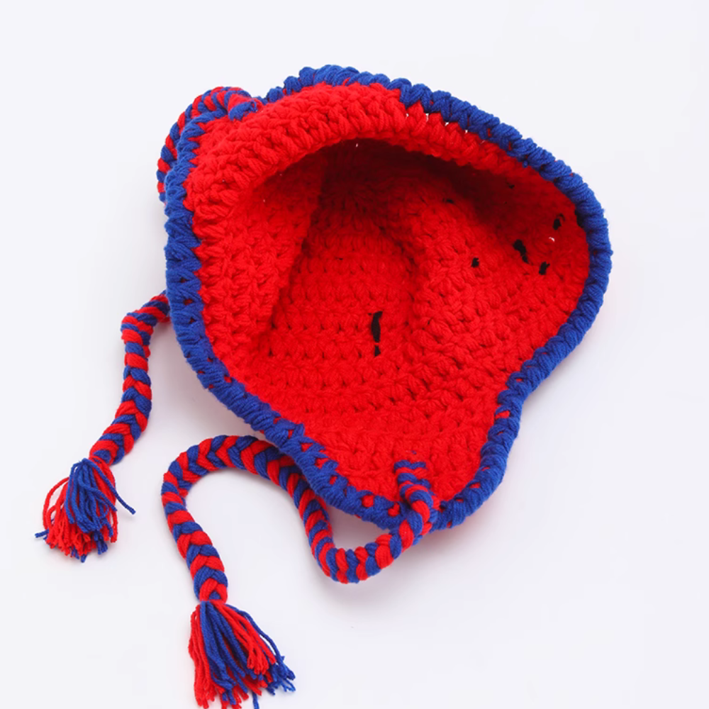 Spiderman Knitted Hat