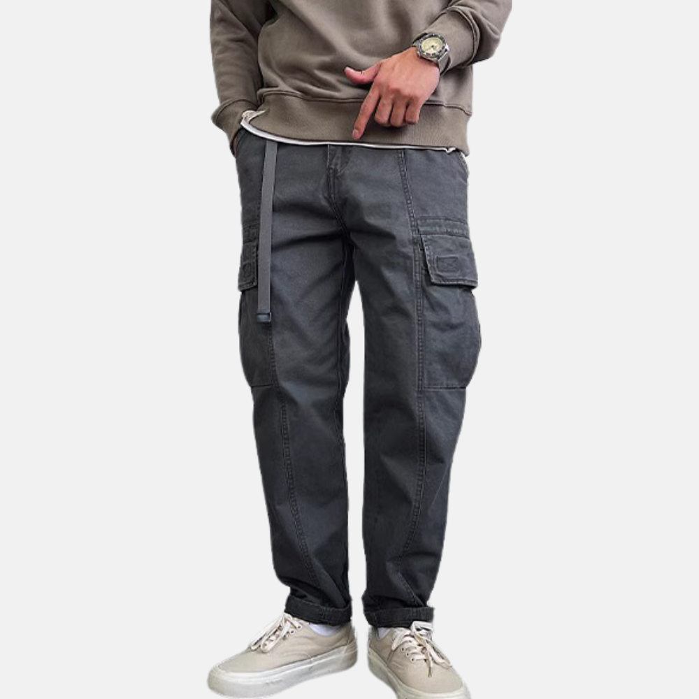 Japanese Belt Cargo Pants