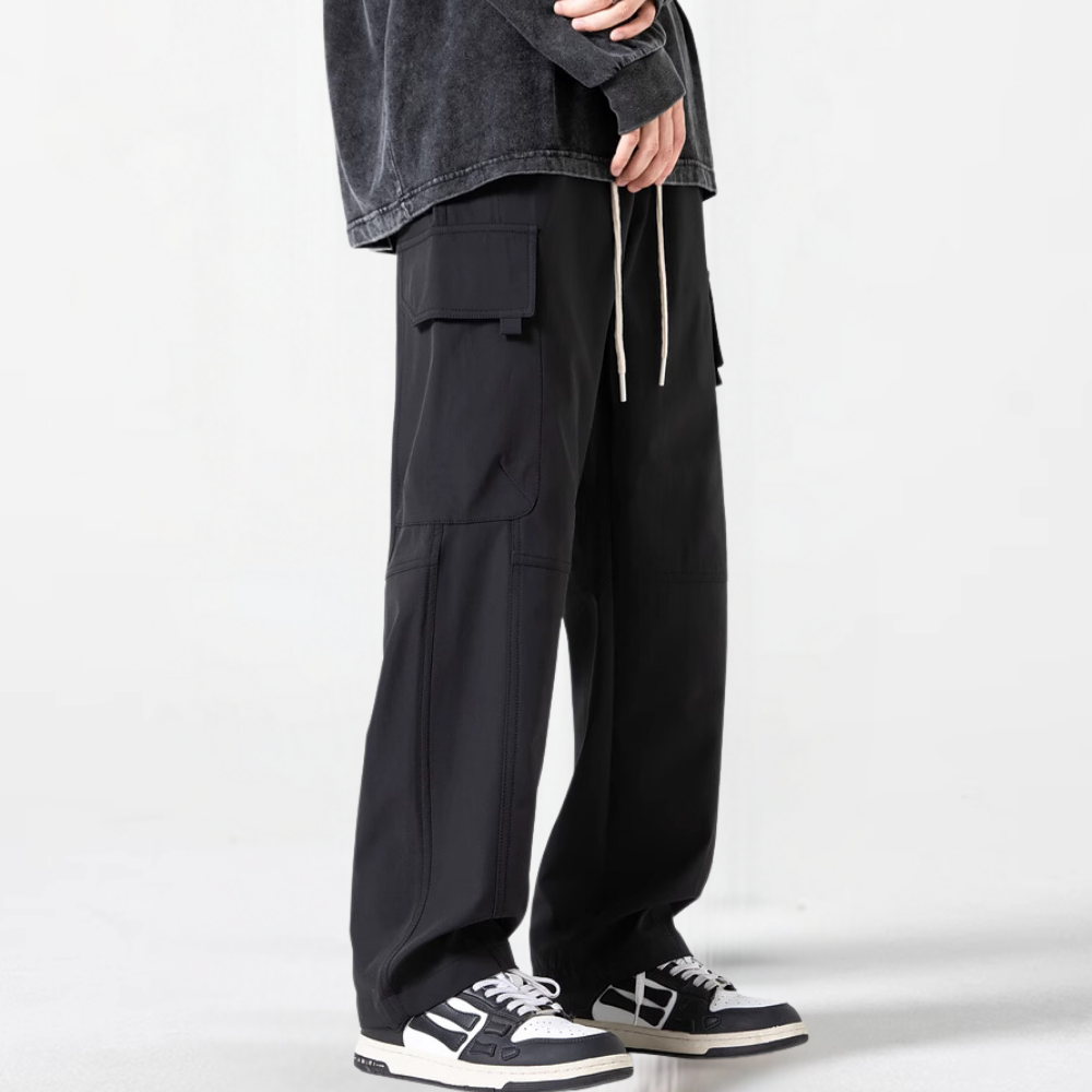 Casual Charge Drawstring Cargo Pants