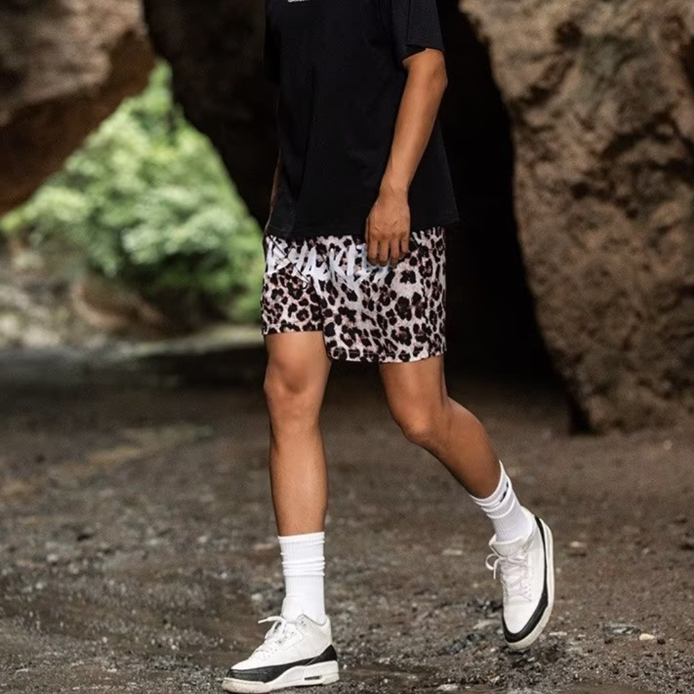 Modern Animal Collection Print Shorts