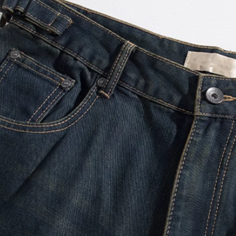 High Street Distressed Denim Shorts