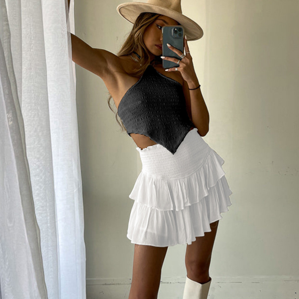 Women's American Pleated Slim Skirt