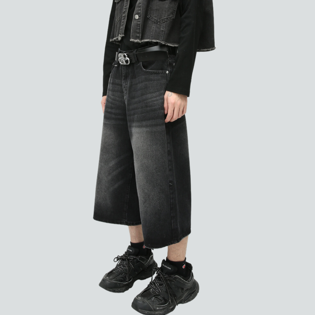Retro Versatile Denim Shorts