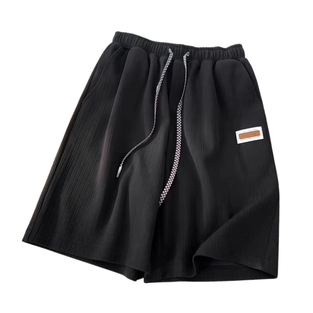 Summer Ice Silk Straight Leg Sports Shorts