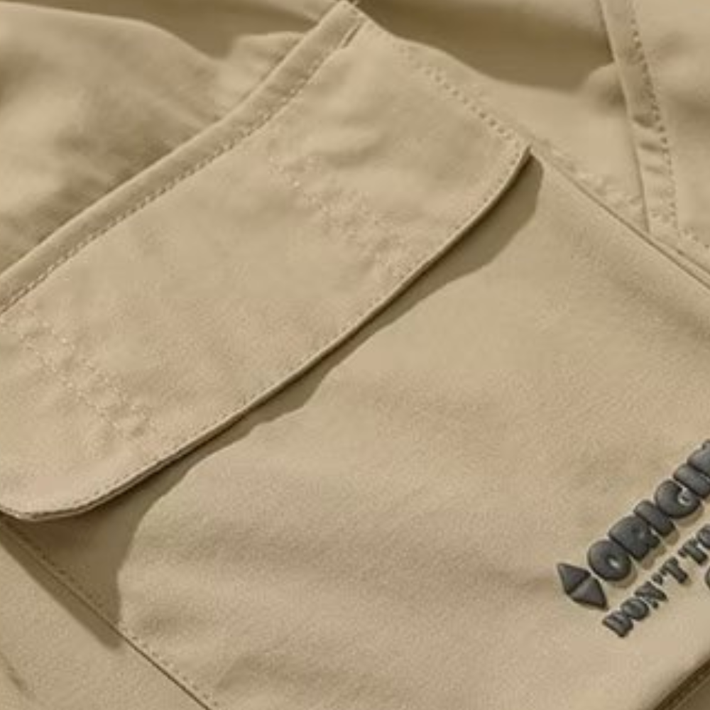 Japanese Solid Color Cargo Shorts
