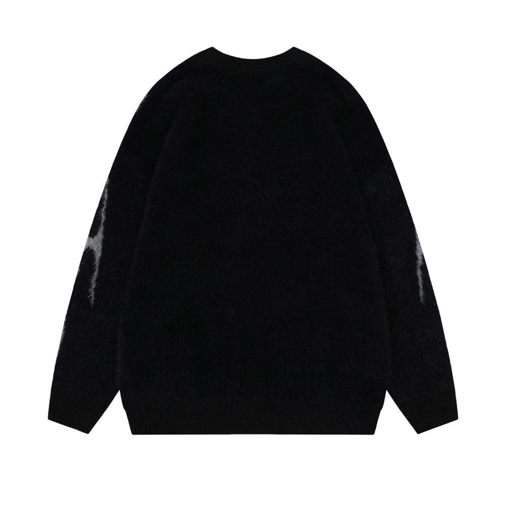 OOC' High Street Devil Pattern Jacquard Sweater