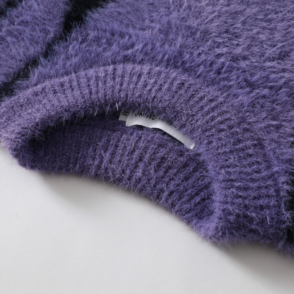 OOC' High Street Devil Pattern Jacquard Sweater