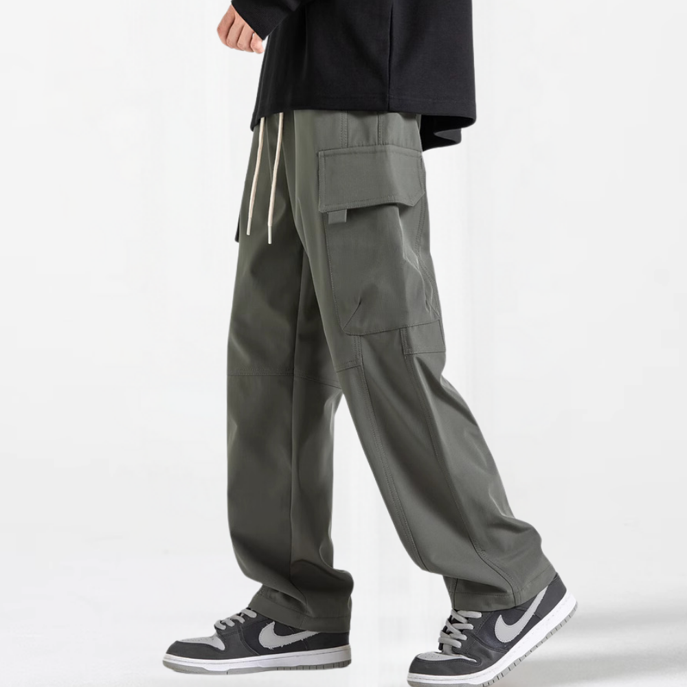 Casual Charge Drawstring Cargo Pants