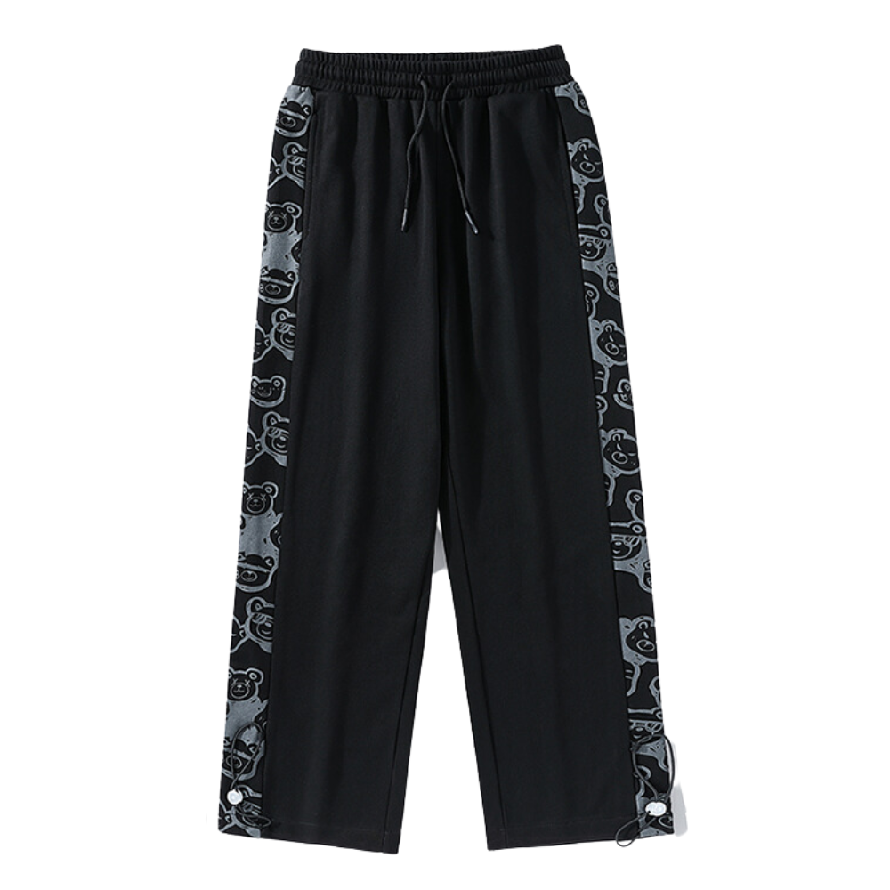 Funny Cartoon Bear Sweatpants