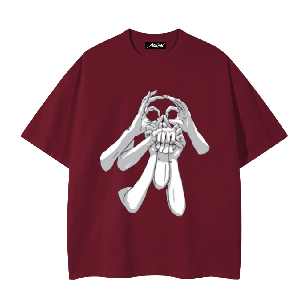 Scary Gesture Skull T-shirt