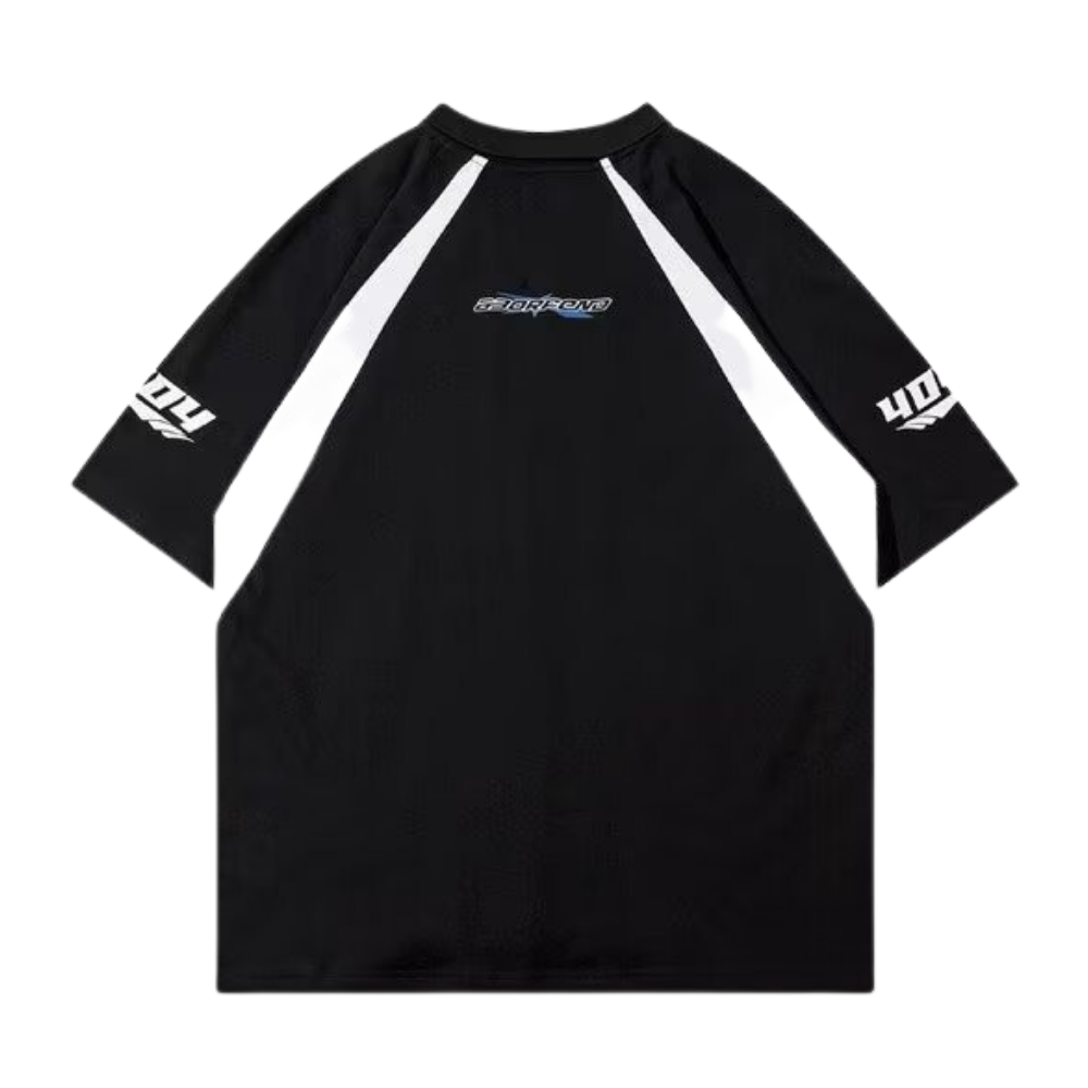 High Street Panel Racing Print T-Shirt