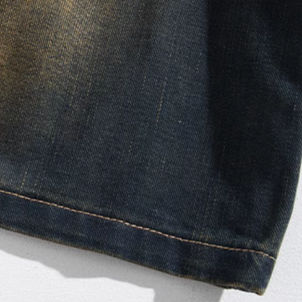 High Street Distressed Denim Shorts