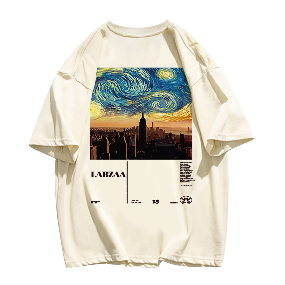 Modern Van Gogh Starry Sky T-Shirt