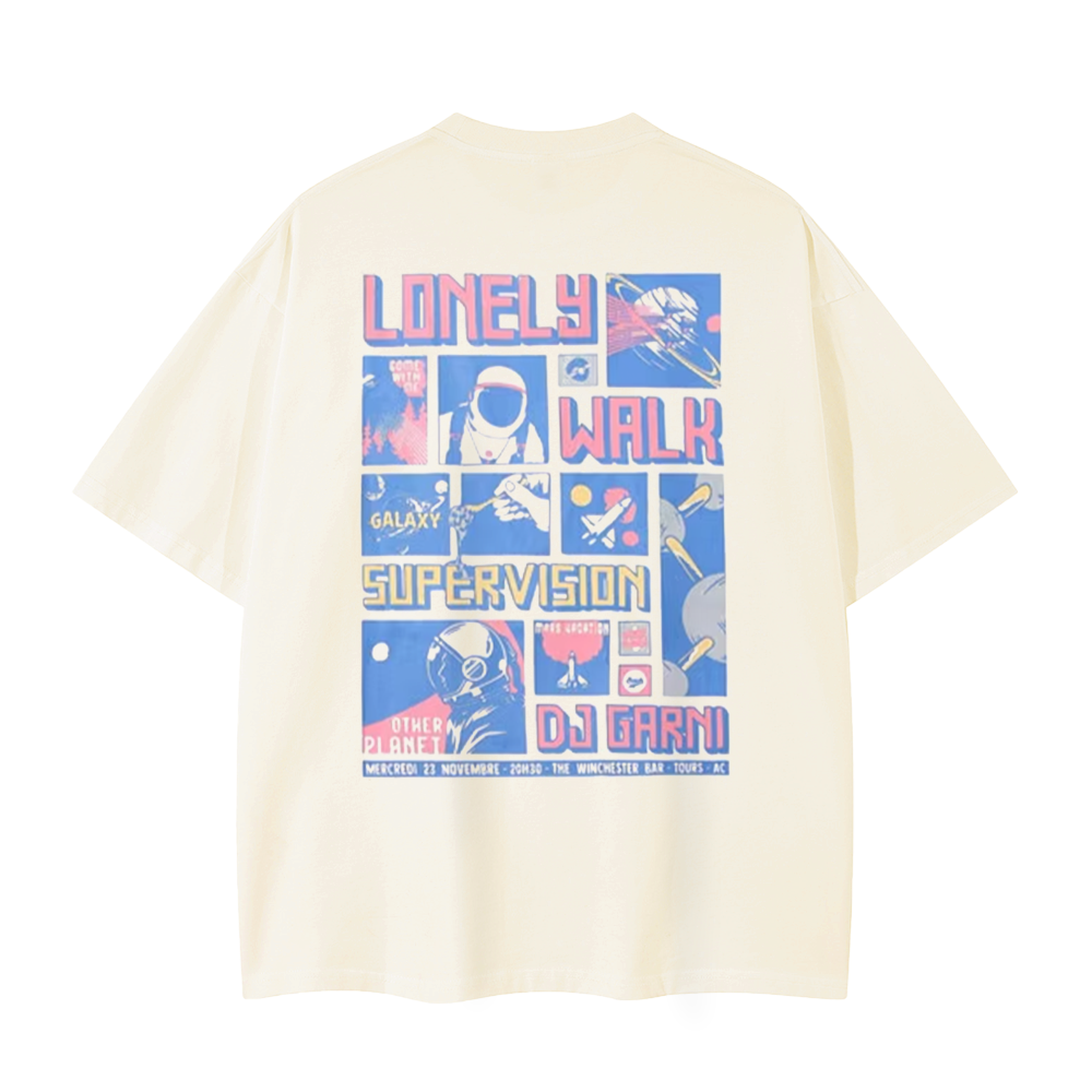 A Lonely Walk In The Universe T-Shirt