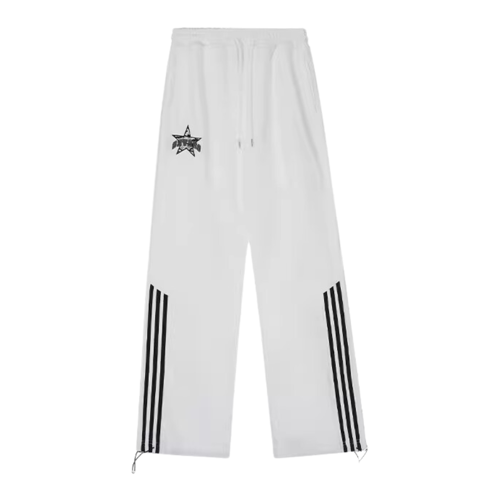 High Street Pentagram Embroidered Sweatpants