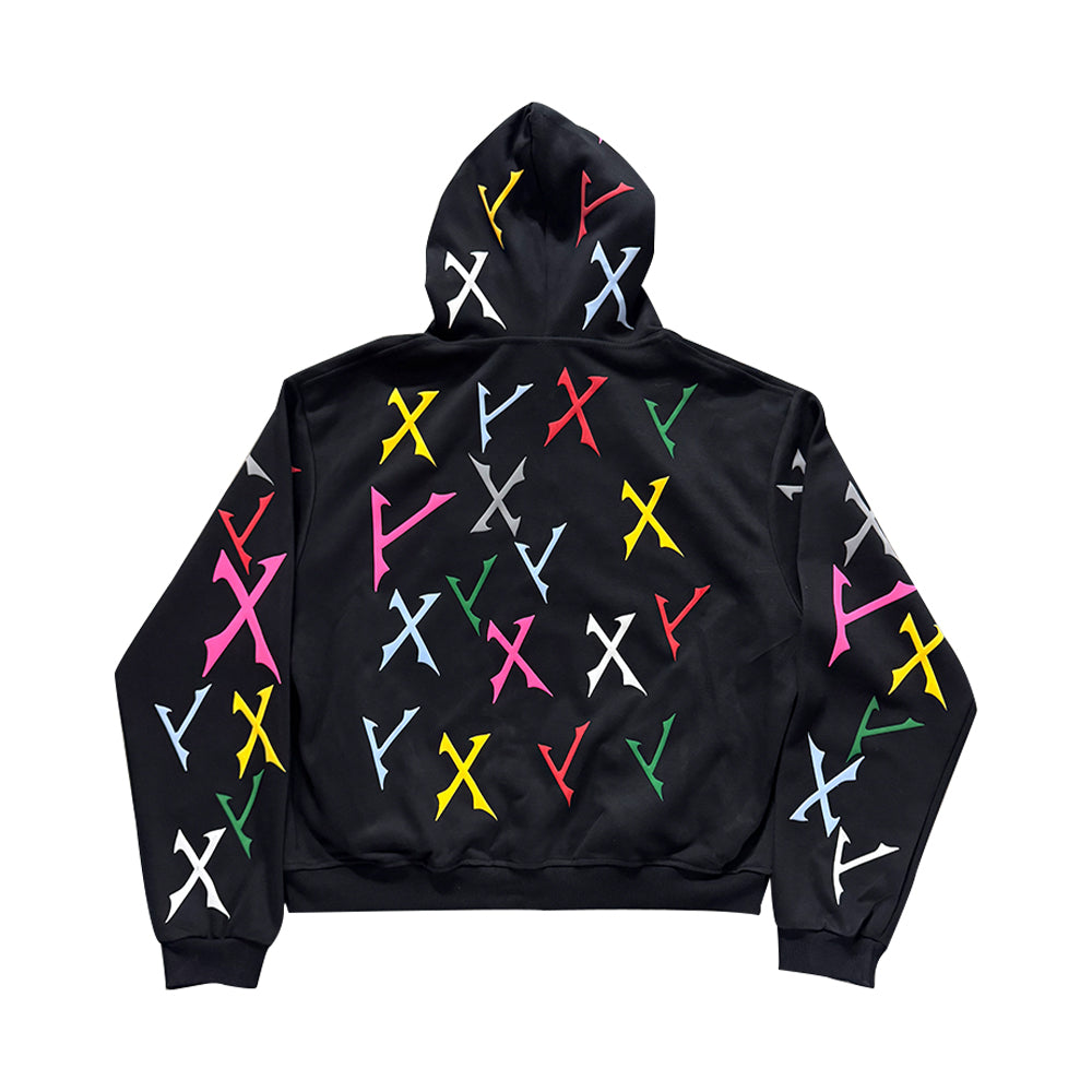 6Kull Full Puff Print Limited Hoodie