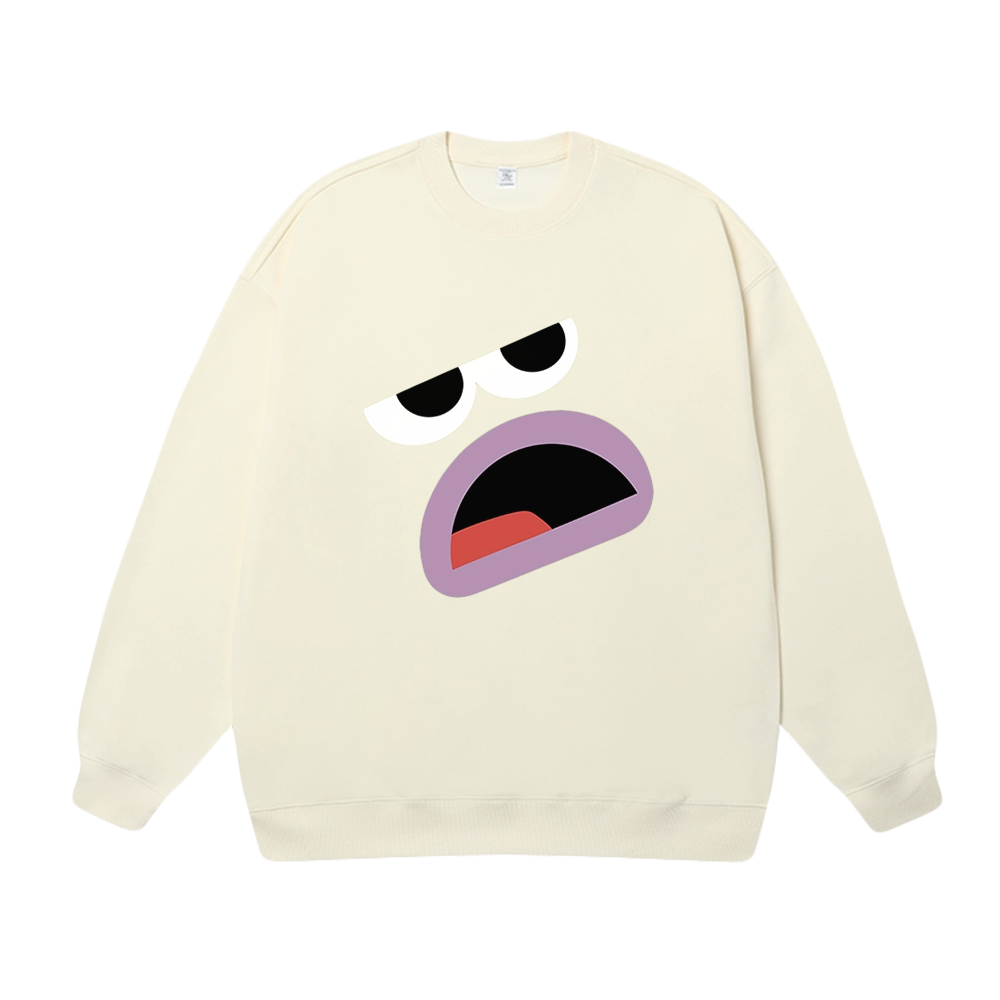Cute Funny Expressions Sweatshirt