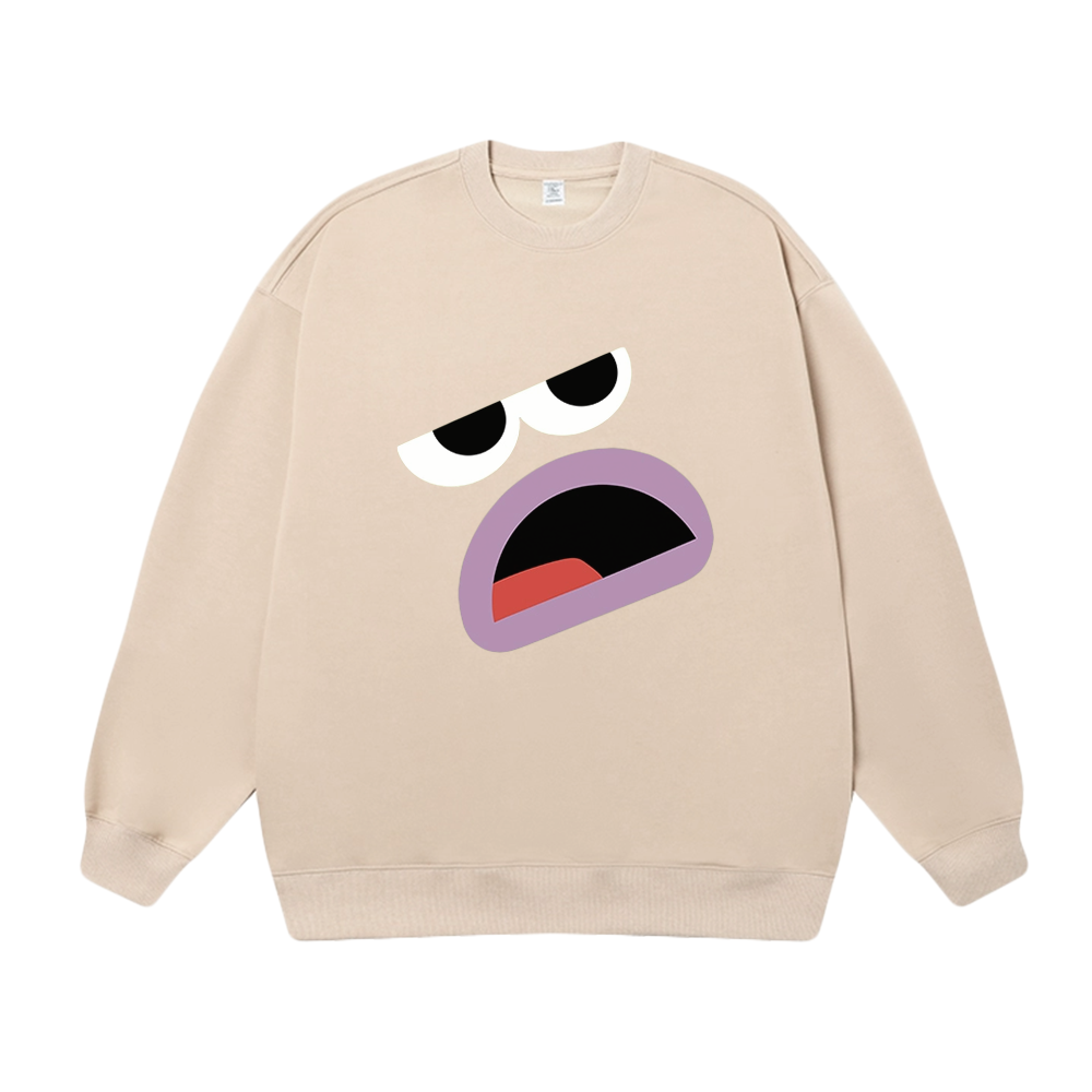 Cute Funny Expressions Sweatshirt