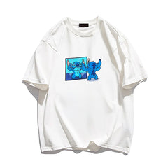 Evokyn Embroidered Mirror Stitch T-Shirt Details