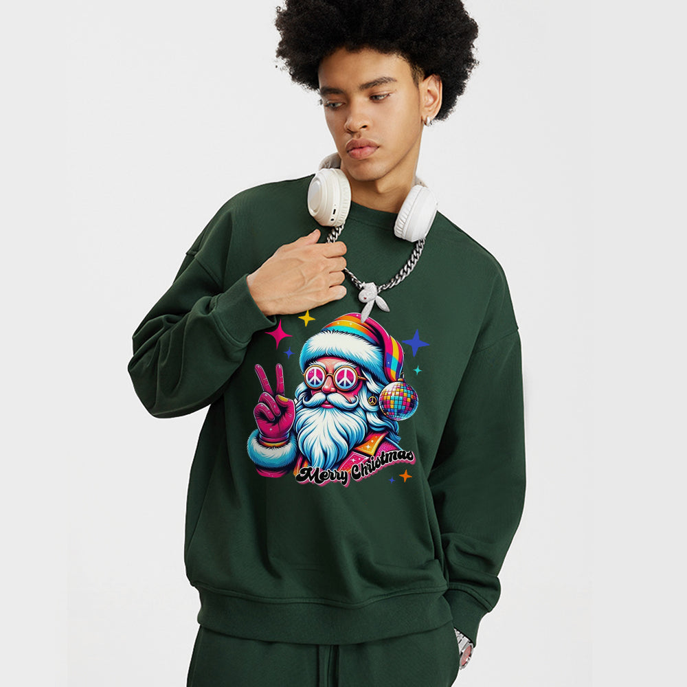 Cute Disco Santa Sweatshirt