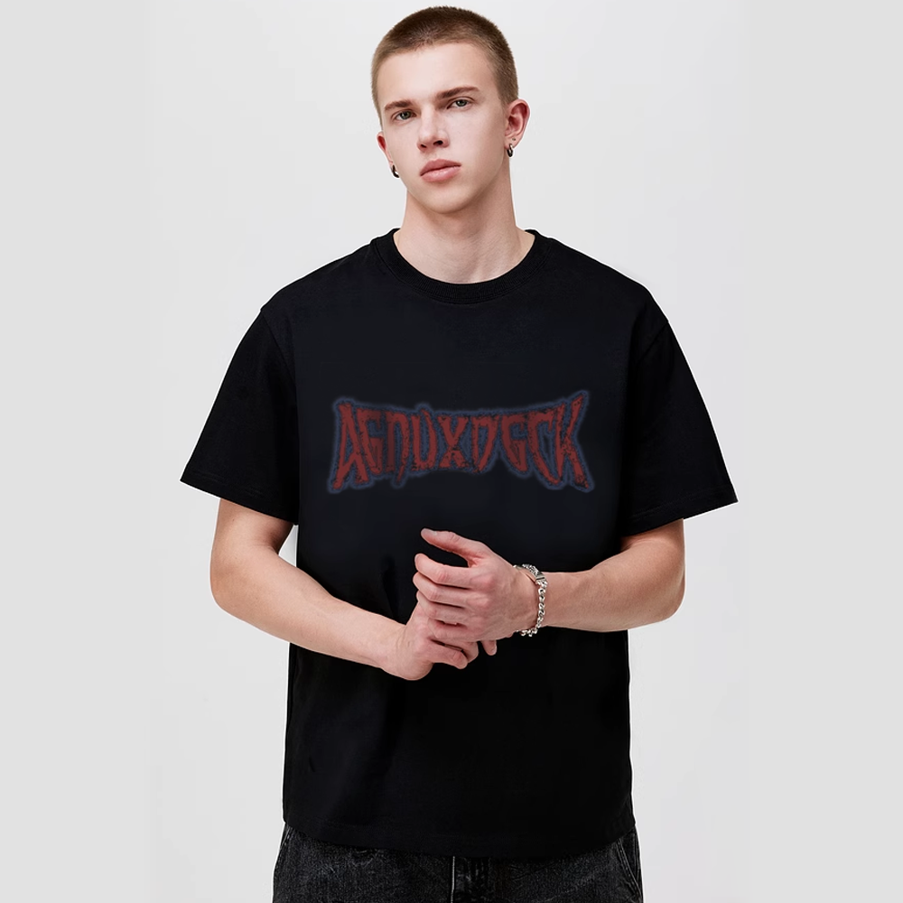 Vintage Bold Jesus Letter Graphic T-shirt