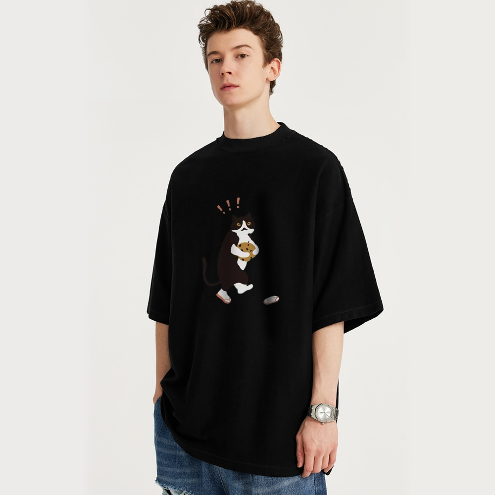 Cookie-stealing Cat T-shirt