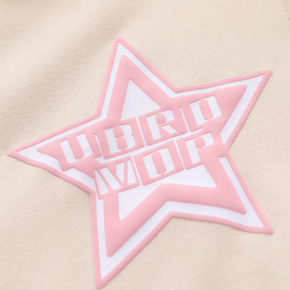 Street Stars Patchwork Hoodie