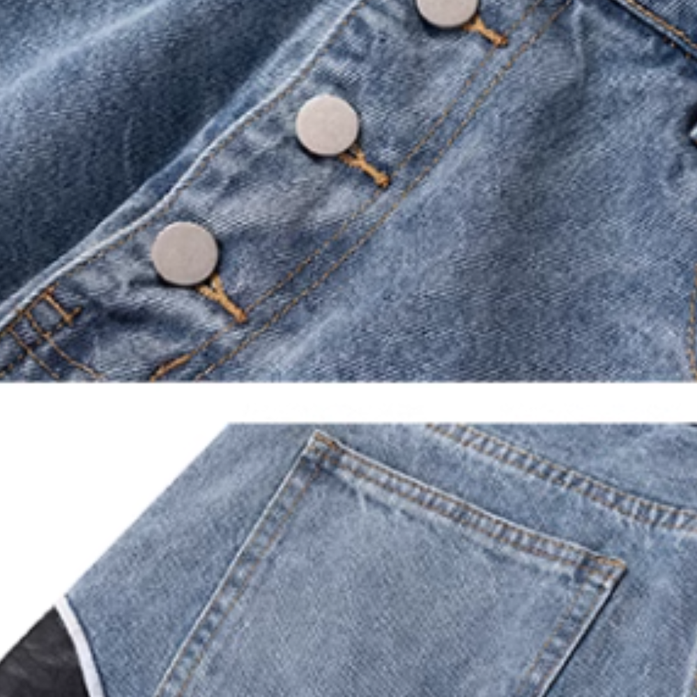 🔥American Hip Hop Street Versatile Printed Jeans