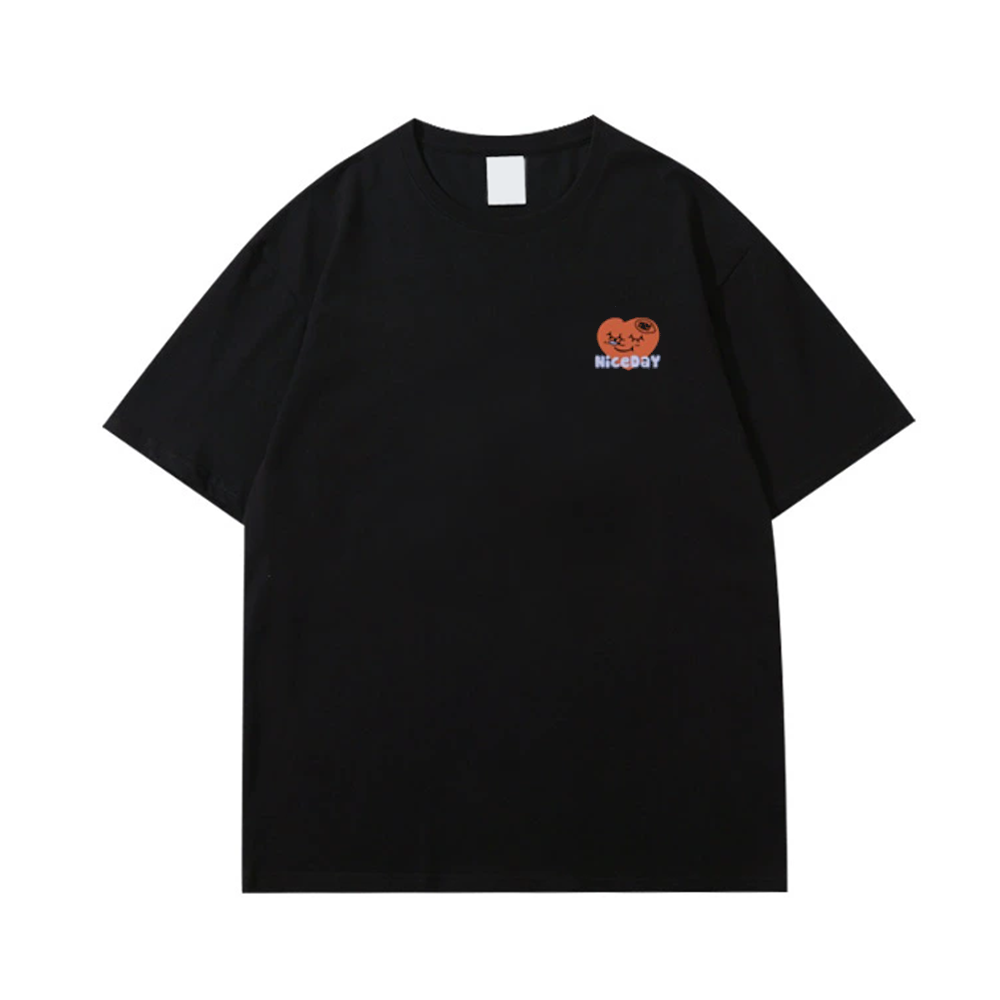 Cute Niceday Cartoon Burger T-Shirt