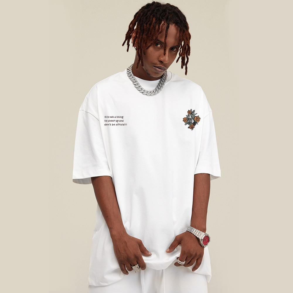 Vintage Flower Graphic T-Shirt