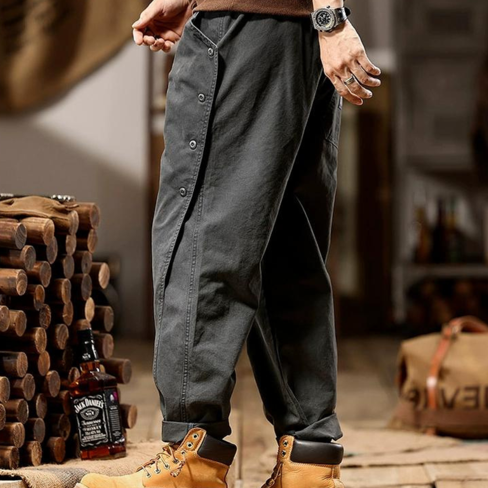 American Retro Fashion Heavy Cargo Pants