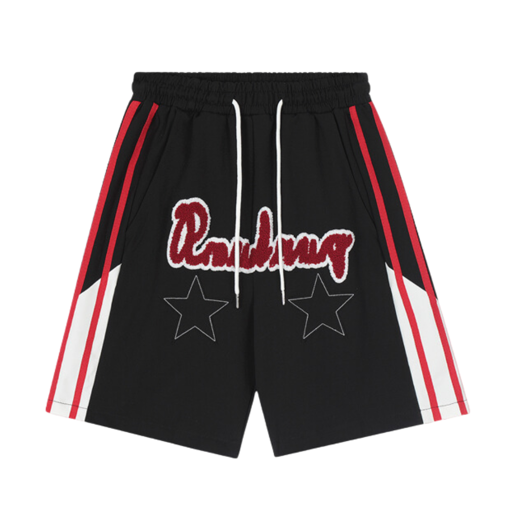 Classic Alphabet Jacquard Contrast Shorts