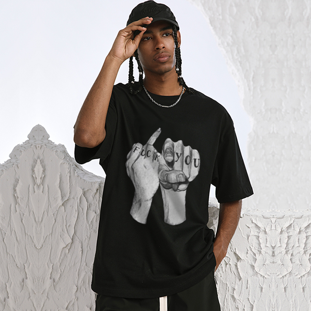 High Street Finger Letters T-Shirt