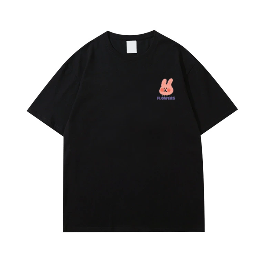 Cute Bunny Family Watching TV T-Shirt