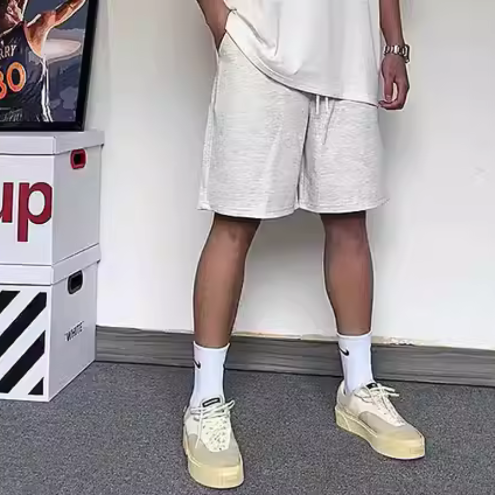 Sport Solid Color Shorts