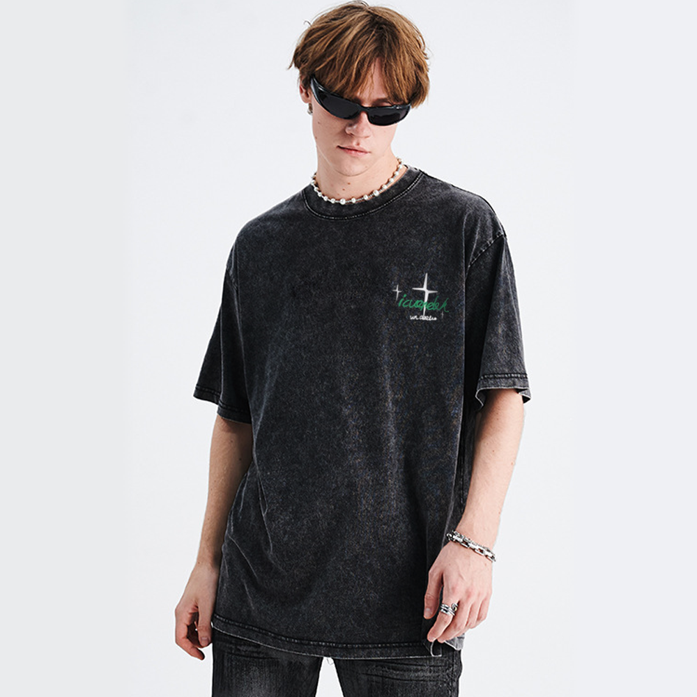 Street Angel Graphic Washed T-Shirt