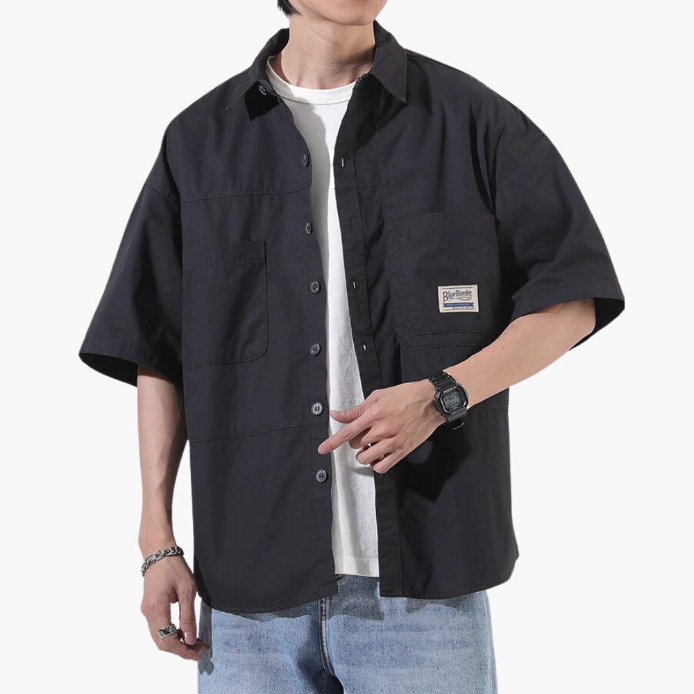 Japanese Simple Work Shirt