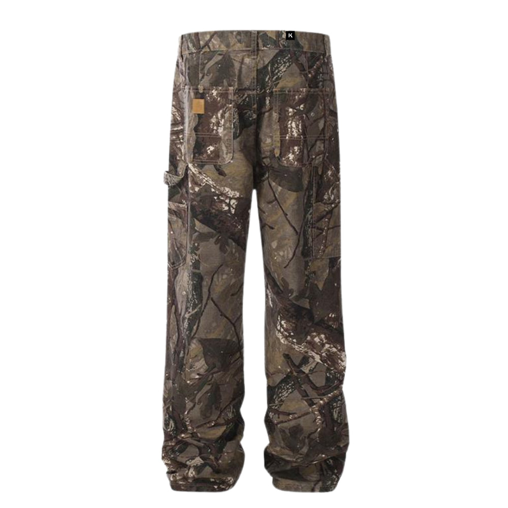 DF |American Branch Camouflage Work Jeans