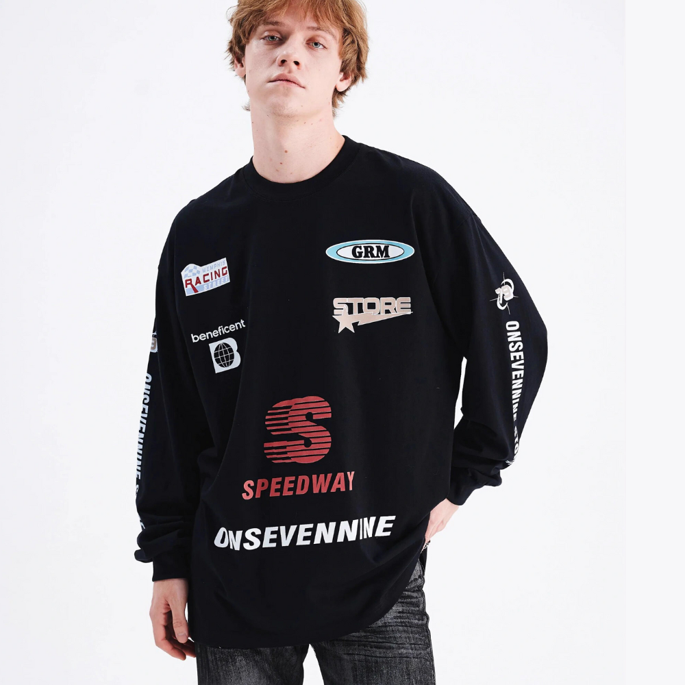 Motorcycle Letter Sweatshirt