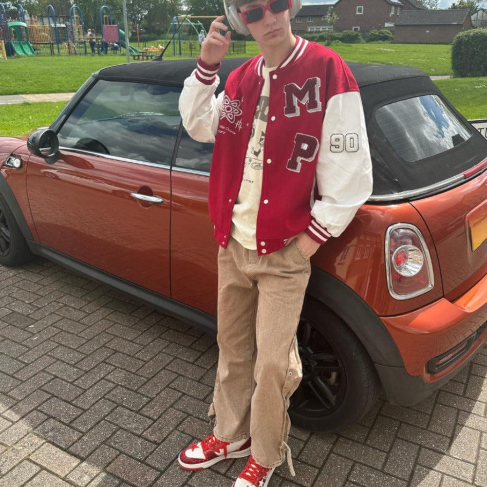 Vintage Street Bottom Zip Straight Leg Jeans