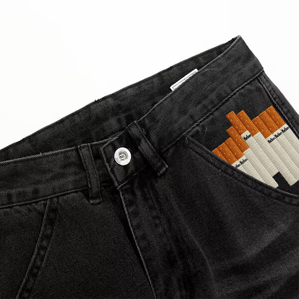 BAGGOUT Wide Leg Jeans Cigarette