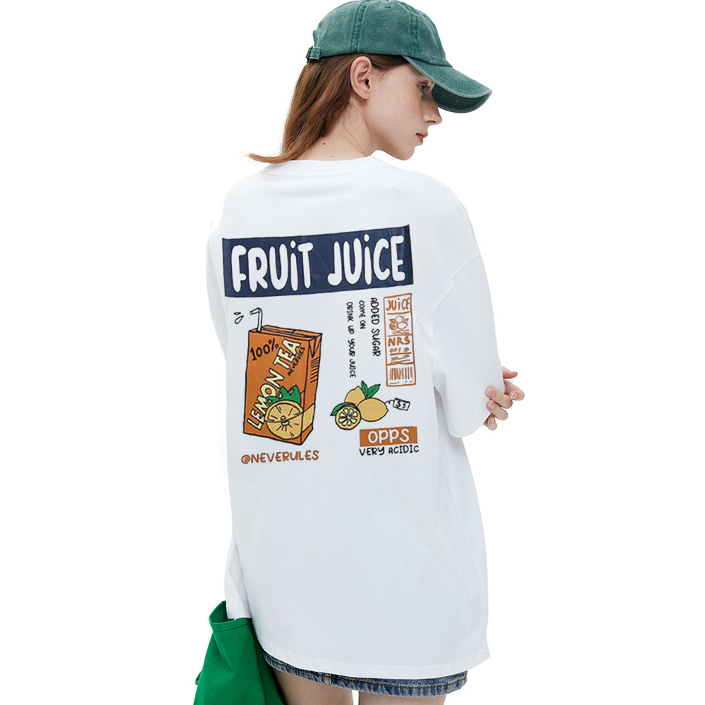 FRUIT JUICE Graphic Cotton T-Shirt