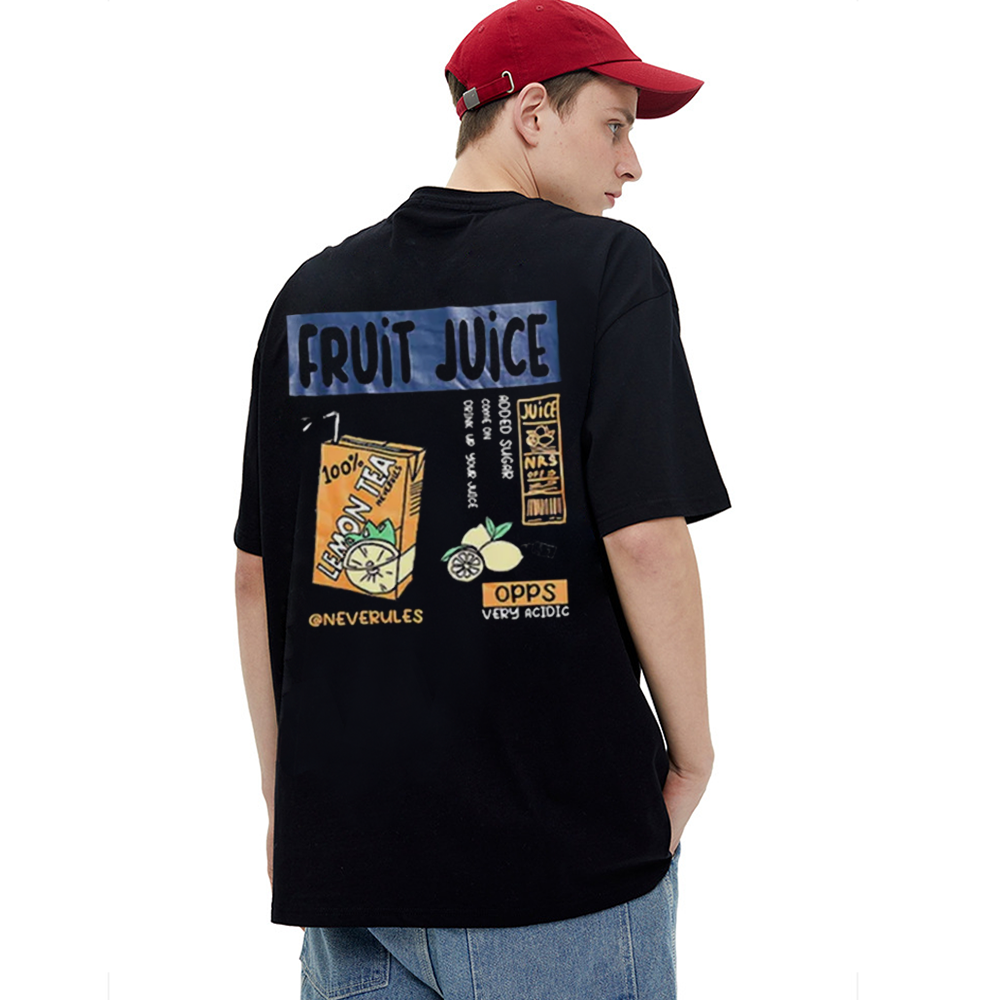 FRUIT JUICE Graphic Cotton T-Shirt