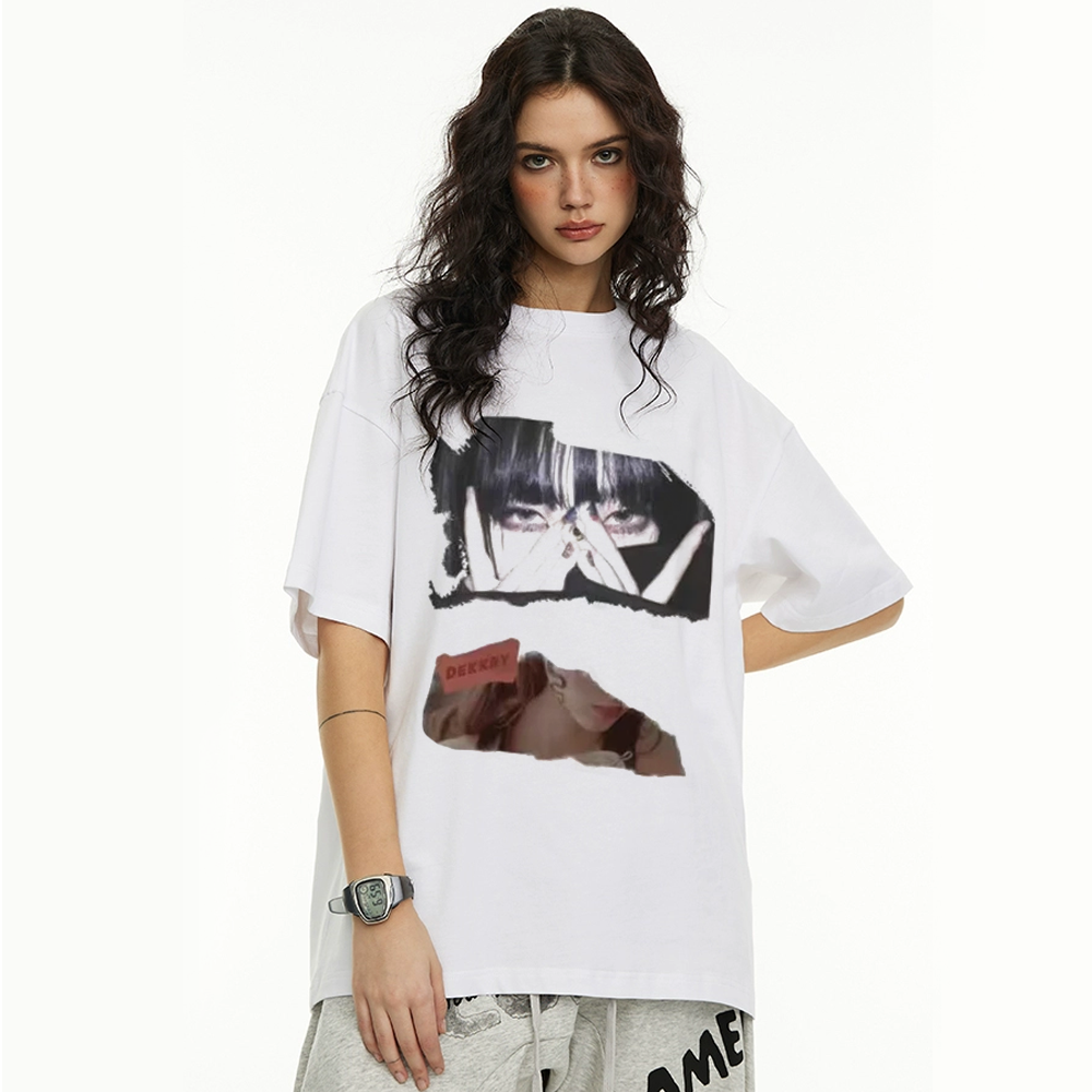 Street Girls Anime Graphic Casual T-shirt